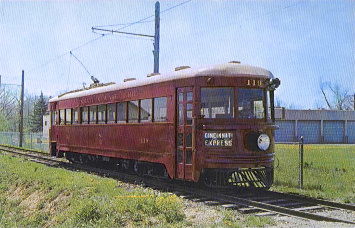 Cincinnati & Lake Erie Railroad Red Devil Car